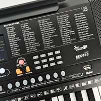 USB MP3 Player Control 61-Key Digital Electronic Organ Piano Keyboard Durable Plastic Electric Organ