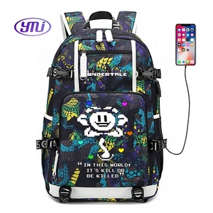 กระเป๋าเป้สะพายหลัง <span class=keywords><strong>Undertale</strong></span> กระเป๋าเป้สะพายหลังเรืองแสงรอบ<span class=keywords><strong>เกม</strong></span>แอนิเมชั่นรอบๆกระเป๋าเดินทางนักเรียนชายและหญิง - Product Image 3