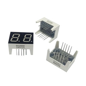 Tube numérique LED 0,52 pouce, 2 chiffres, haute luminosité, cathode commune, lumière rouge/blanche, affichage de l'horloge, montage sur trou, marque Ruixinda - Product Image 5