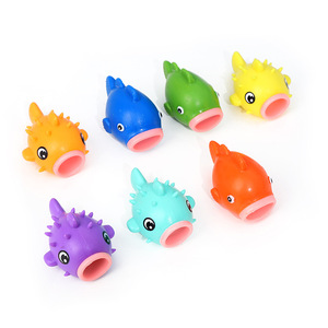 2025 Novel and Peculiar Cartoon Small Fish Doll Toy Creative Tongue Pop Out <b>Squeeze</b> Toys Children's Gift Toy - Product Image 3