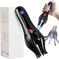 Herren-Trainer-Vibrator Sextoy Homme Weicher Masturbator zur Erektionsstimulation, Ausdauerverlängerung und Massage Sexspielzeug für Männer