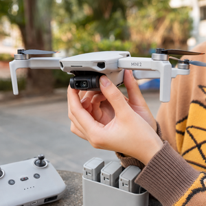 โดรนกล้องขนาดเล็ก 4K / GPS / 249 กรัม / ระบบกันสั่น Gimbal หลบหลีกสิ่งกีดขวาง ถ่ายภาพทางอากาศระยะไกล สำหรับ <span class=keywords><strong>Mini</strong></span> 2; สภาพเหมือนใหม่ 99% - Product Image 4