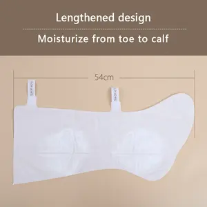 Private Label Korean Moisturizing Long Foot Socks Hydrating Natural Oil To Thigh Mask Milk 2024