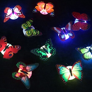 Habitación <span class=keywords><strong>bar</strong></span> Oficina Fiesta Decoración Led mariposa Luz LED Mariposa Luces de noche - Product Image 3