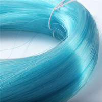 Bobines de fil de pêche de 2.38 à 81kg, fil en Nylon, différentes couleurs, pour tissage, haute élasticité et résistance