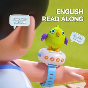 Âm Thanh Điều Khiển Cảm Ứng Chim Đồ Chơi <span class=keywords><strong>Parrot</strong></span> Pet Trẻ Em Của Đồ Chơi Đồng Hồ Giáo Dục Âm Thanh Đồ Chơi Cho Trẻ Em - Product Image 6