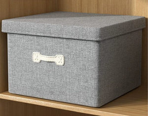 Boîte de rangement durable pour vêtements avec poignée, boîte de rangement anti-poussière pour jouets - Product Image 4