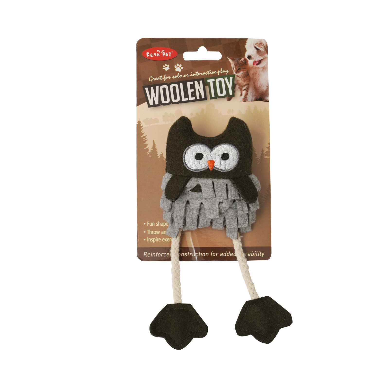 Dark brown owl