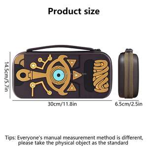 Estuche Protector Duradero de Gran Capacidad para Consola Nintendo Switch 2, Bolsa de Viaje Portátil con Cierre de Cremallera, Estuche de Almacenamiento de EVA - Product Image 5