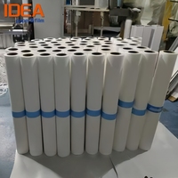 Rollo de Papel para Ploter de Diseño CAD, Película de Dibujo de Poliéster Mylar, Resistente a la Humedad, Grosor de 0.05 mm, Mate de una o Doble Cara