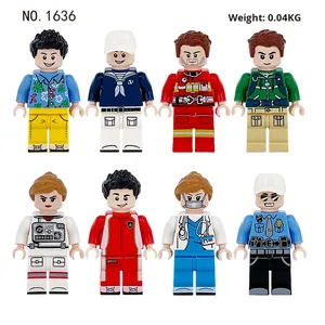 Bán Buôn Cross-Biên Giới Xây Dựng Khối Cho Minifigures M1636 M8080 M8073 M8127 M8125 8063 M8187 Nhựa Mô Hình Đồ Chơi - Product Image 5