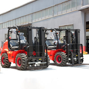 Epa מנוע דיזל מלגזה שטח קשה <span class=keywords><strong>4</strong></span> גלגל כונן להרים משאית מפרקים ביצועים גבוהים חדשים מחוץ לכביש מלגזה 3.5 טון - Product Image 3