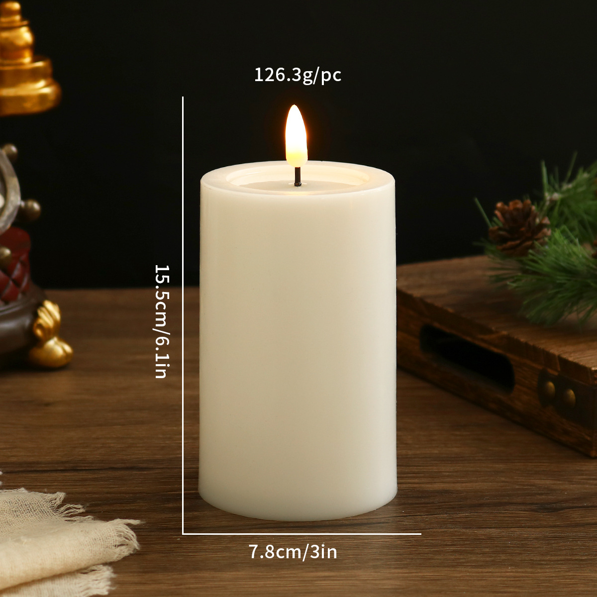 white-7.5*15cm