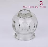 Ventouses de massage à sec en verre, meilleure vente, 12 pièces, ensemble de thérapie par ventouses