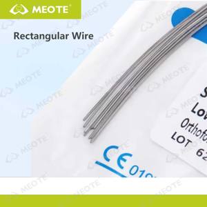 치과 교정용 치과 스테인레스 스틸 아치와이어 원형/직사각형 10PCS 치아 교정기 아치와이어 - Product Image 6