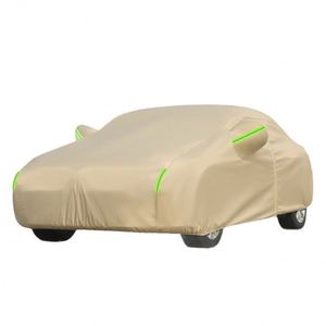 Funda para Auto de Tela Oxford Gruesa con Forro de Felpa, Impermeable, Protección UV, Funda Completa para Todo Clima para Sedán y SUV - Product Image 5