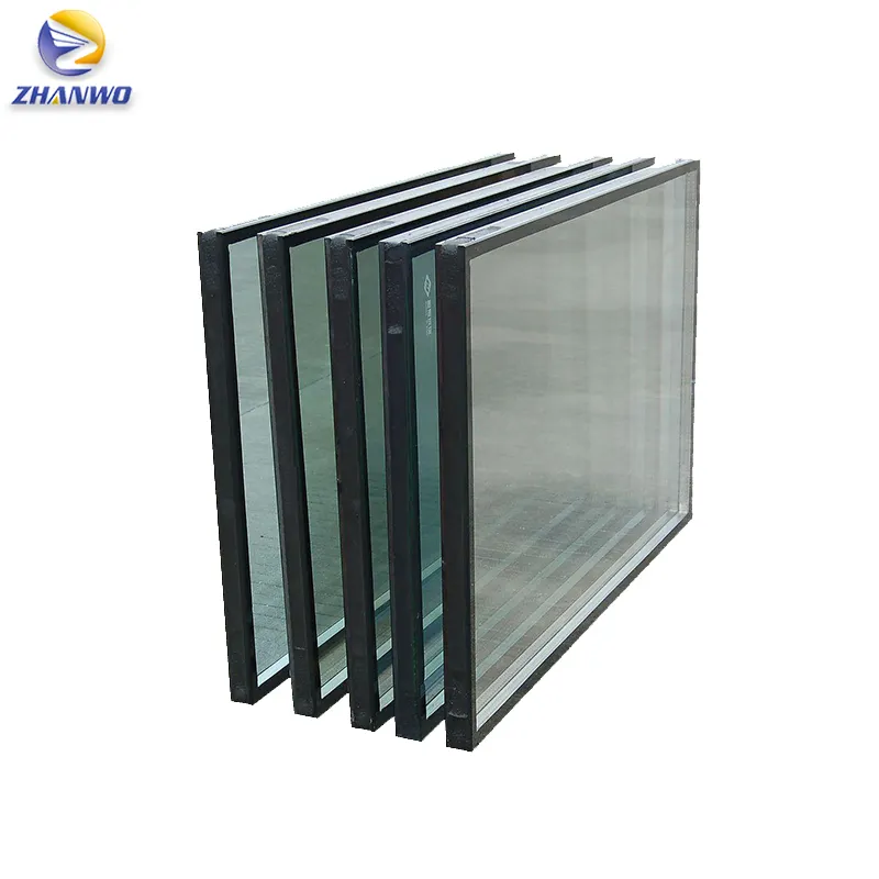 Appareil d'isolation en verre trempé pour porte en verre, 2 unités, protection phonique, thermo-thermique, basse e