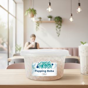 Boba Explosiva con Sabor a Jugo de Lichi de 5mm en Botella para Fiestas y Eventos - Product Image 1