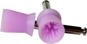 Attrezzature chirurgiche mediche ospedaliere di laboratorio all'ingrosso 100 pz/scatola tazza per profia in silicone e metallo di quattro pagine - Product Image 3