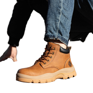 Botas de Seguridad con Punta de Acero Unisex, Duraderas, Antideslizantes, Anti-golpes, Anti-pinchazos, para Invierno, Fábrica, Trabajo al Aire Libre, Protección Laboral - Product Image 3