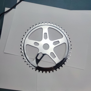 2024 130BCD vélo pliant roue à chaîne dent négative positive 54T 56T roue à chaîne vélo plateau pour pièces de cyclisme - Product Image 6