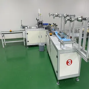 Fully automatic disposable nonwoven face mask making machine