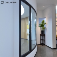Ventanas de Aluminio con Protección de Esquinas Completa, Rotura de Puente Térmico, Triple Sellado, Resistentes al Viento, Precio de Fábrica para Proyectos de Viviendas Multifamiliares