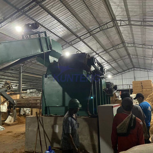 Chuyên nghiệp chất lượng tốt nhất cococnut trấu cọ defibering/defiber Máy chế biến cọ trái cây Máy Nghiền - Product Image 6