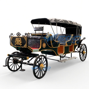 Carruaje de Caballos Negro Victoria para Turismo Familiar, Carruaje de Caballos para Turismo en Victoria, Australia - Product Image 6