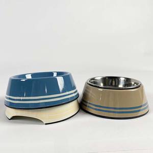 Cuencos y comederos redondos para mascotas con lunares de súper diseño, productos personalizados para perros, comedero para perros y gatos de acero inoxidable con calcomanía pequeña - Product Image 6