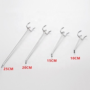 Siêu thị Pegboard hiển thị Hooks kim loại treo Hooks cho cửa hàng bán lẻ Phụ kiện kệ - Product Image 2
