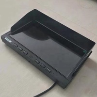 Pantalla TFT de 10.1 Pulgadas HD para Vehículos Pesados, Camiones y Autobuses de 24V, con Visión Trasera, Resolución de 1024x600, Pantalla LCD a Color con Soporte para Visera Solar