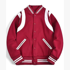 2026 New Style Retro <b>Baseball</b> <b>Jacket</b> <b>Men</b> Autumn Winter Fashion Brand Loose Casual <b>Jacket</b> Coat <b>Men</b> Custom Wholesale - Product Image 2