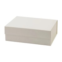 Boîtes cadeaux pliantes à fermeture magnétique de luxe en gros, taille personnalisable, réutilisables, emballage cadeau gaufré pour les cadeaux d'anniversaire