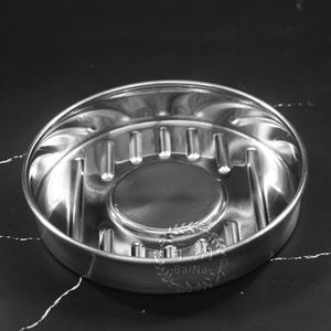 Moldes para Empanadas de Carne de Acero Inoxidable ZY59, Herramientas de Cocina para el Hogar, Prensa para Hamburguesas con Mango de Madera - Product Image 4