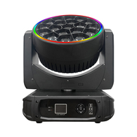 19X40W Rgbw 4In1 Bee Eye Pixel Control Zoom Led Moving Head Wash Light Avec Led Circle