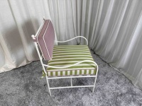 Mobilier d'extérieur Chaise moderne en acier inoxydable Chaise Fauteuil de jardin Chaise de mariage Canapé d'extérieur imperméable