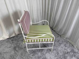 Mobilier d'extérieur Chaise moderne en acier inoxydable Chaise <span class=keywords><strong>Fauteuil</strong></span> de jardin Chaise de mariage Canapé d'extérieur imperméable - Product Image 2