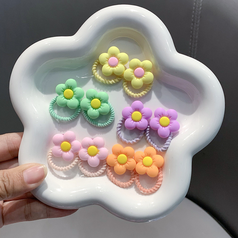 Borsa colorata con filo di fiori grandi da 10 radici