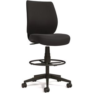 Taburete de Dibujo Alera Wessex con Altura de Asiento Ajustable, Capacidad de 275 lb, Brazos Extraíbles y Anillo de Reposapiés para Uso en Oficina - Product Image 4