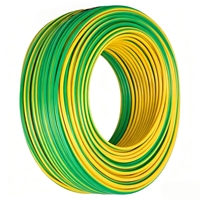 Fil et câble électriques en cuivre pur massif BVR isolés en PVC 450V/750V 120mm pour le câblage domestique et les petits outils électriques