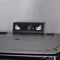 Nouvelle Poêle à granulés autonome moderne, multifonctionnelle, durable et de haute qualité avec télécommande pour usage intérieur