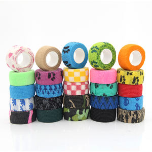 Parmak ağrısı kurtarma için 1 inç geniş çok renkli elastik parmak bandı bandaj Wrap - Product Image 2