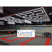 Lampes LED haute luminosité DIY pour atelier automobile, lampe de garage, éclairage en forme de S pour le detailing automobile