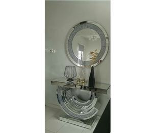 Mesa <span class=keywords><strong>Consola</strong></span> de <span class=keywords><strong>Metal</strong></span> Dorado de Diseño Europeo Moderno, Creativo y Simple, para Sala de Estar, Entrada de Hotel, en Oferta - Product Image 5