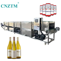 Pasteurisateur-Sterilisateur Automatique à Tunnel par Pulvérisation Certifié CE Multifonctionnel pour Sauces Tomates, Sauces Piments et Produits Salés en Conserve