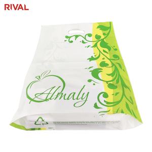 Bao Bì Nhựa Túi Cho May Mặc Tùy Chỉnh Cá Tính Thiết Kế Logo HDPE Tàu Sân Bay Vá Vòng Lặp Xử Lý Mua Sắm Polythene Gói - Product Image 5