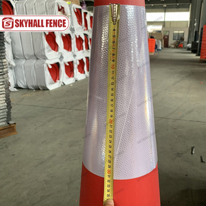 אדום/כתום/כחול/ירוק חרוט תנועה קטן/חרוט כביש גדול עבור בקרת תנועה אתר ובנייה - Product Image 5