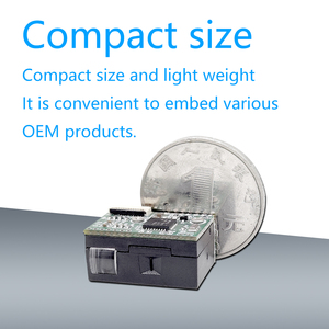 RS232/USB 인터페이스가 있는 OEM 임베디드 1D COMS 바코드 스캐너 모듈 - Product Image 5