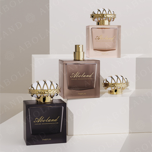 Perfume <b>Bottle</b> with <b>Box</b> Packaging Premium Glass Jar for Frankincense with <b>Box</b> - Product Image 4